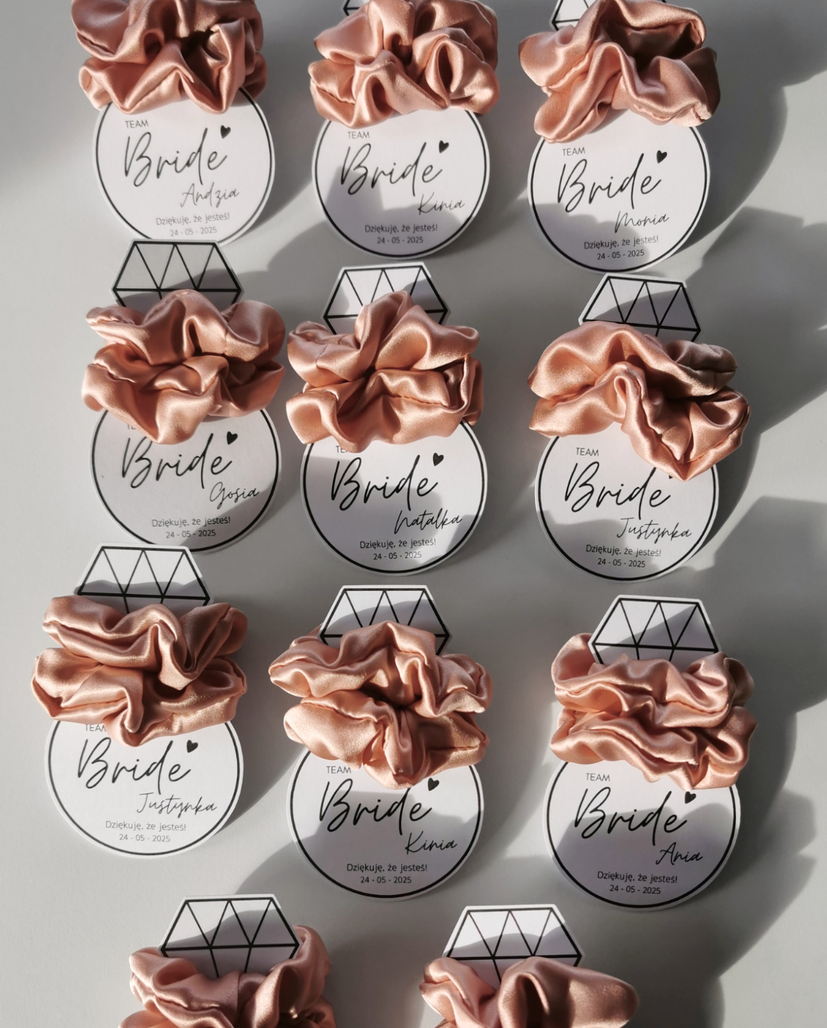 Frotka TEAM Bride – Marilyn – różowe złoto - obrazek 2