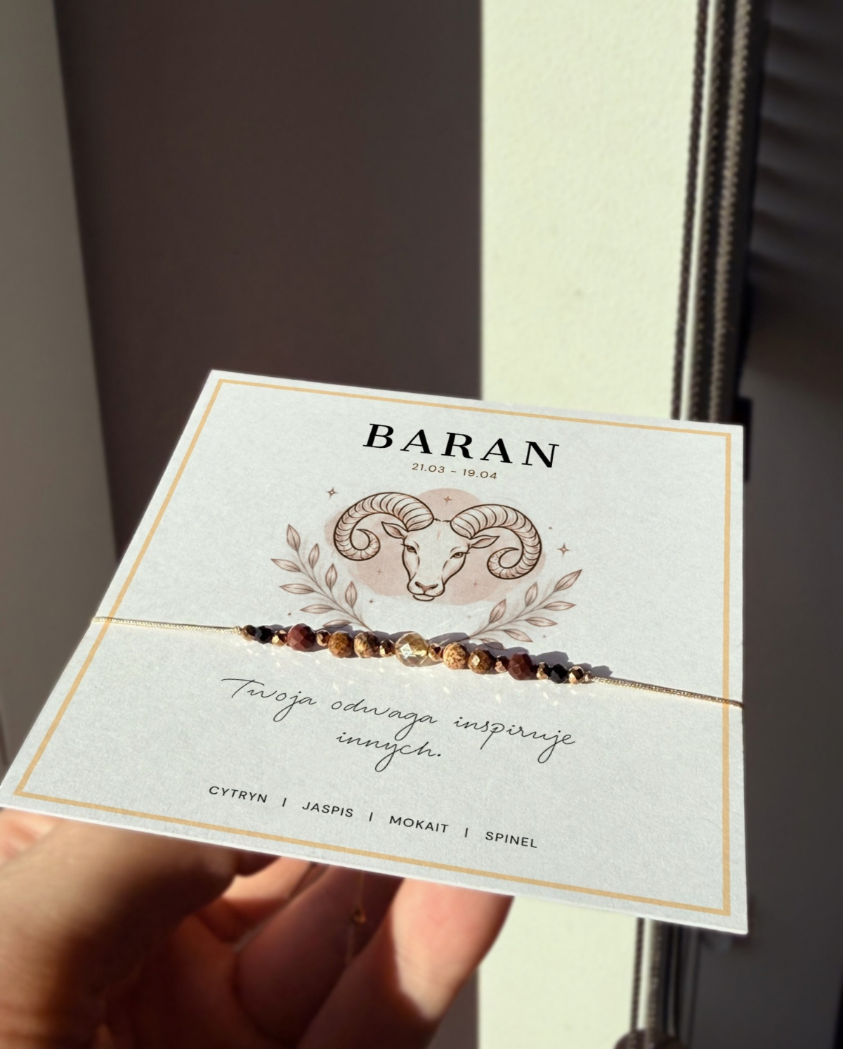 BARAN – bransoletka zodiakalna - obrazek 4