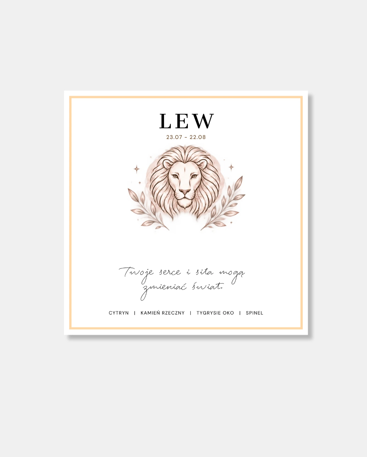 LEW – bransoletka zodiakalna - obrazek 3