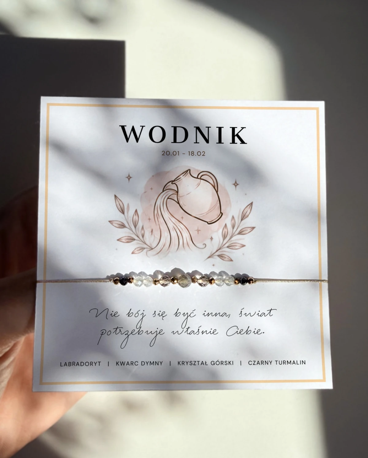 WODNIK – bransoletka zodiakalna - obrazek 4