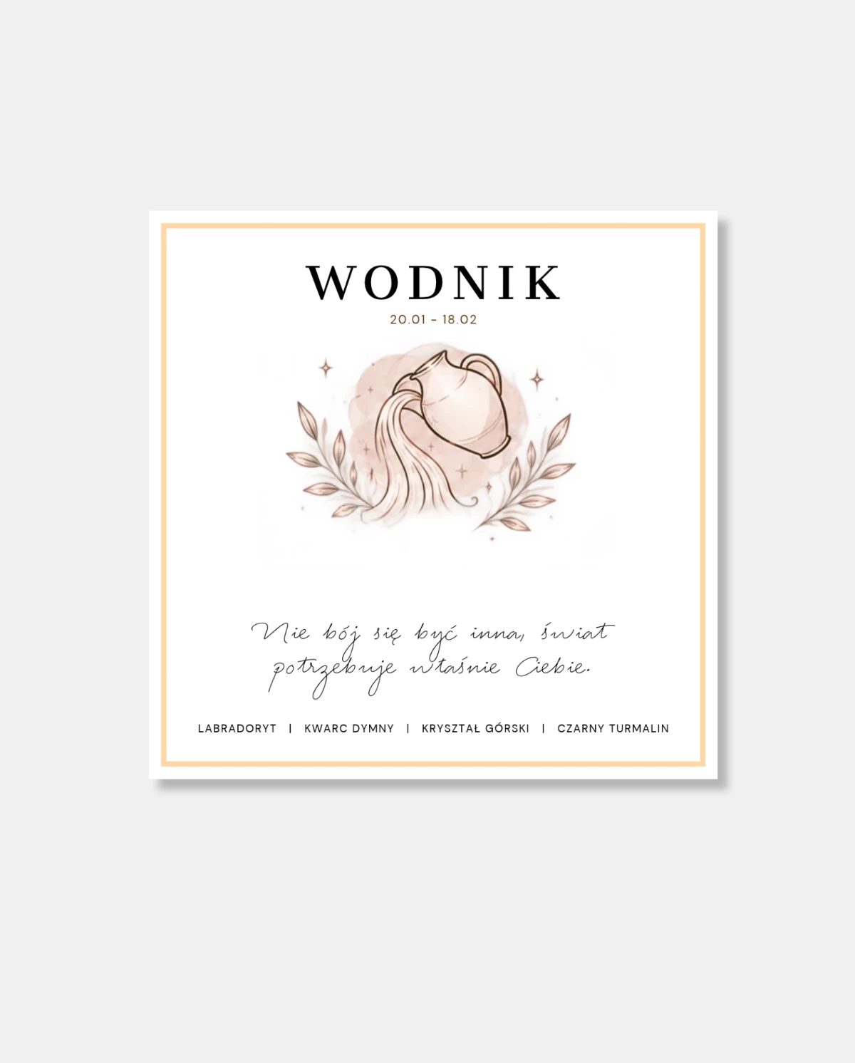 WODNIK – bransoletka zodiakalna - obrazek 3